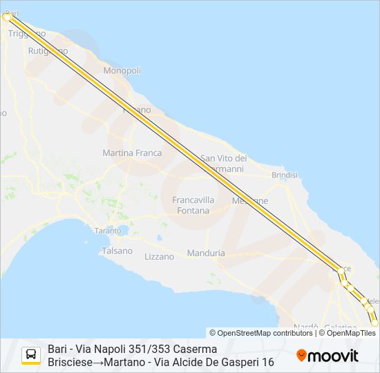 607.R9 VEN Bus Line Map