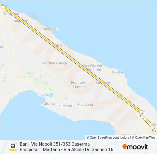 607.R9 VEN Bus Line Map