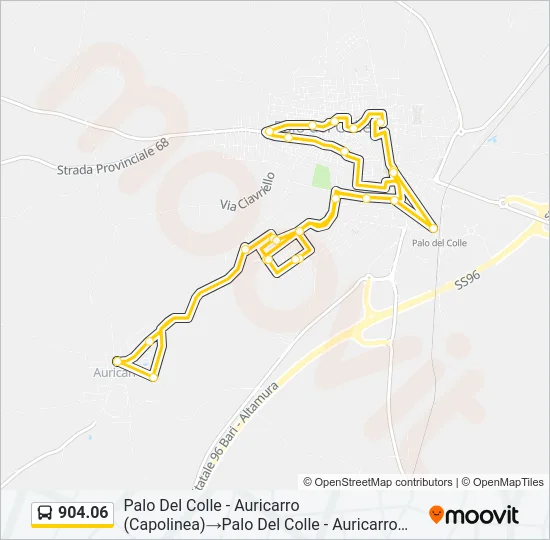 904.06 Bus Line Map