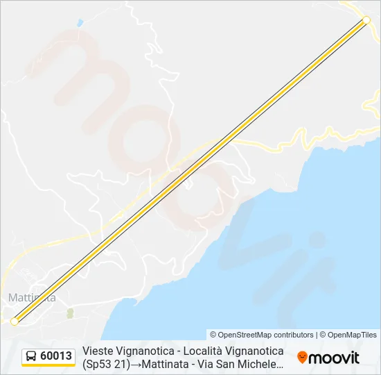 60013 Bus Line Map