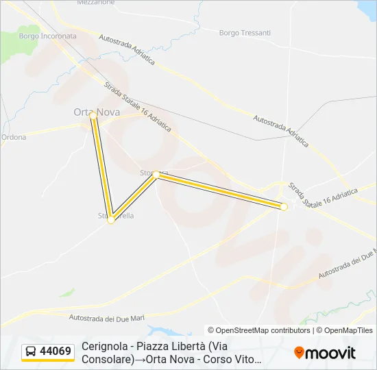44069 Bus Line Map