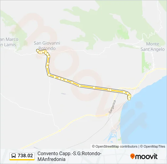 738.02 Bus Line Map