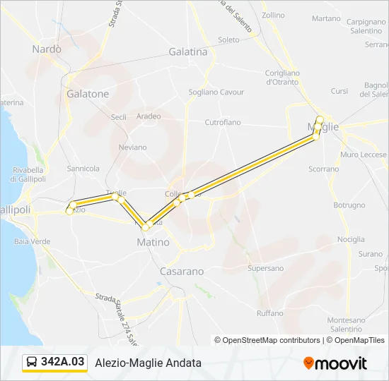 342A.03 Bus Line Map