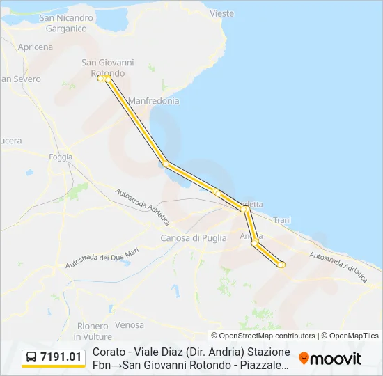 7191.01 Bus Line Map