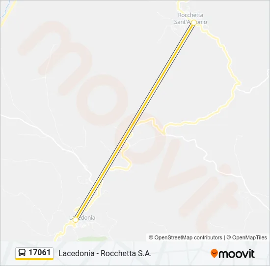 17061 Bus Line Map