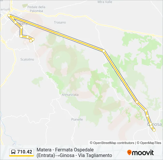 710.42 Bus Line Map