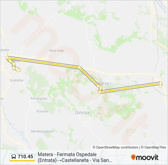 710.45 Bus Line Map