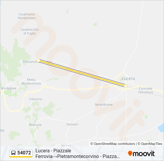 54072 Bus Line Map