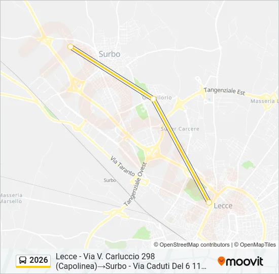 2026 Bus Line Map