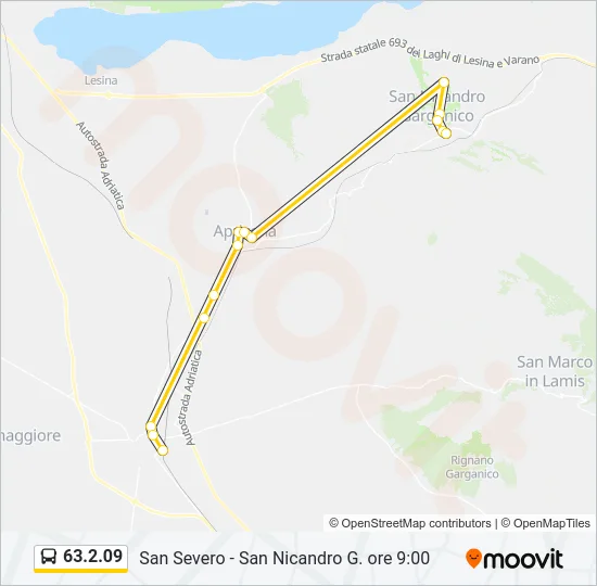 63.2.09 Bus Line Map