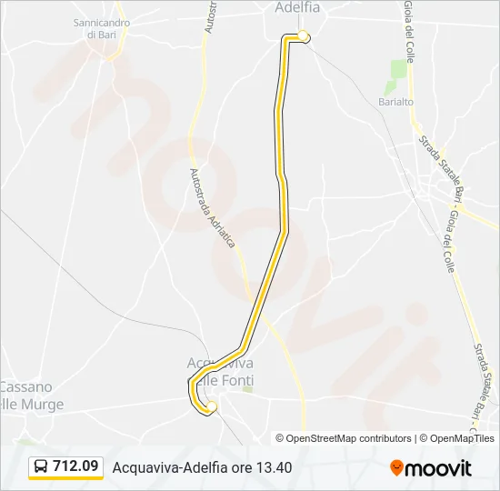 712.09 Bus Line Map