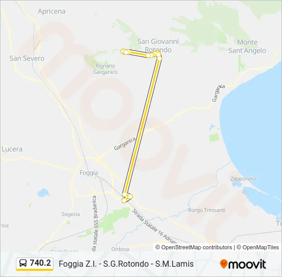 740.2 Bus Line Map
