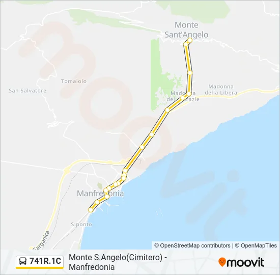 741R.1C Bus Line Map