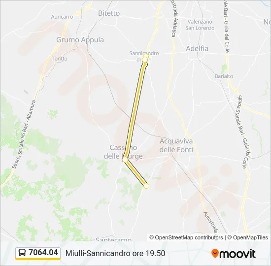 7064.04 Bus Line Map