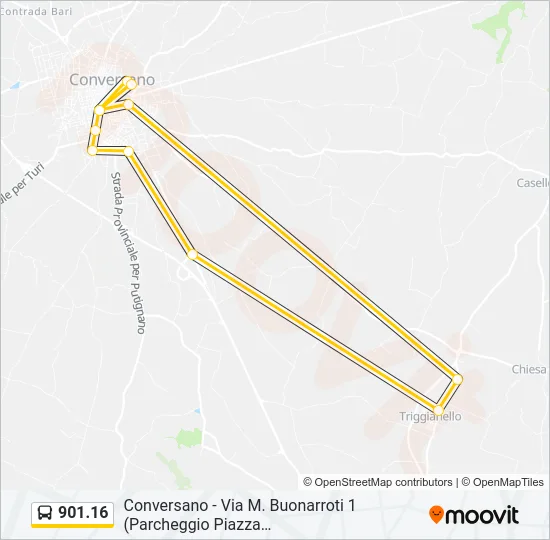 901.16 Bus Line Map