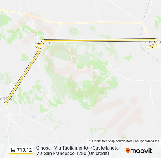 710.12 Bus Line Map