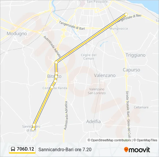 706D.12 Bus Line Map
