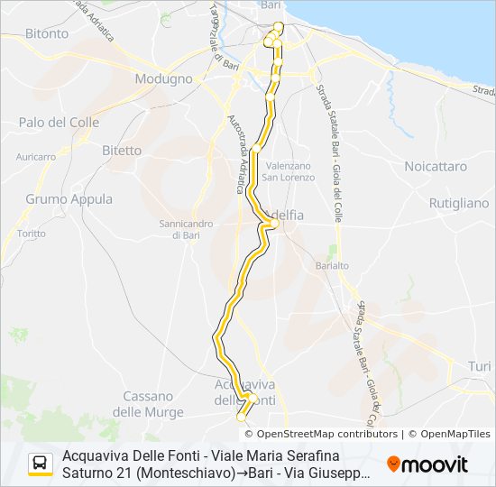 712.18.01 bus Line Map