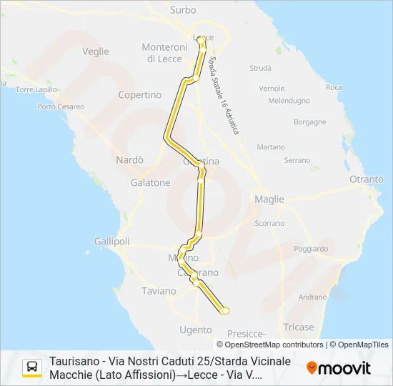 2075 11/12 Bus Line Map