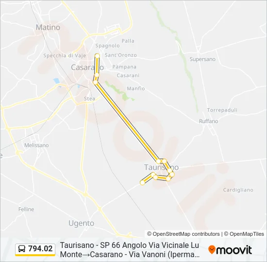 794.02 Bus Line Map