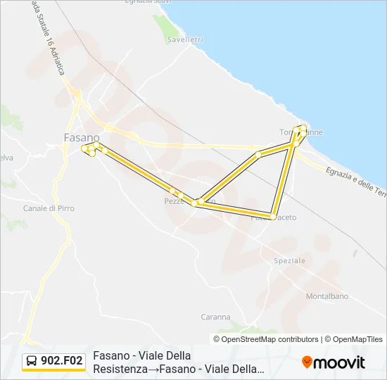 902.F02 Bus Line Map
