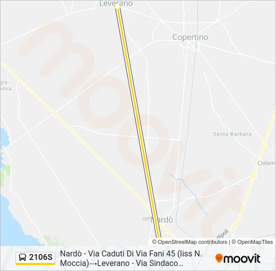 2106S Bus Line Map