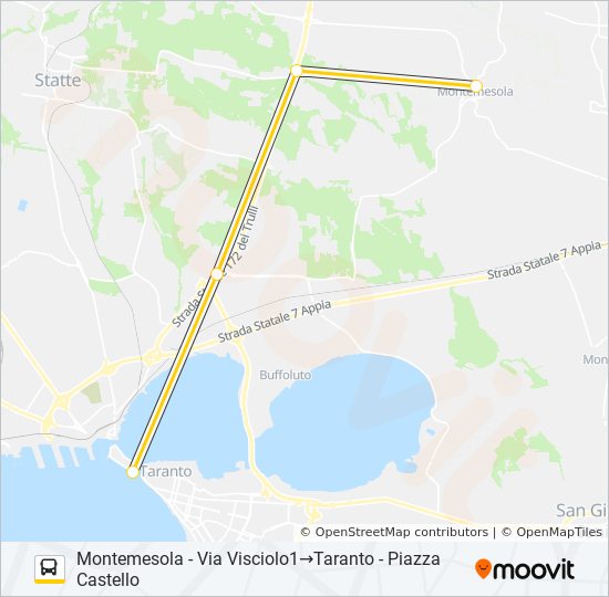 26.1816A bus Line Map