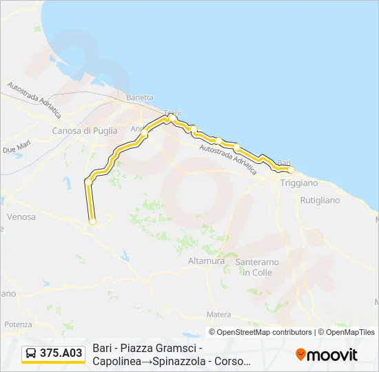 375.A03 Bus Line Map