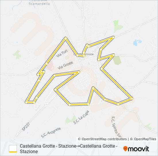 9071.110 bus Line Map