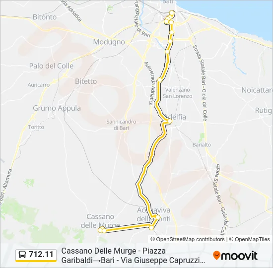 712.11 Bus Line Map