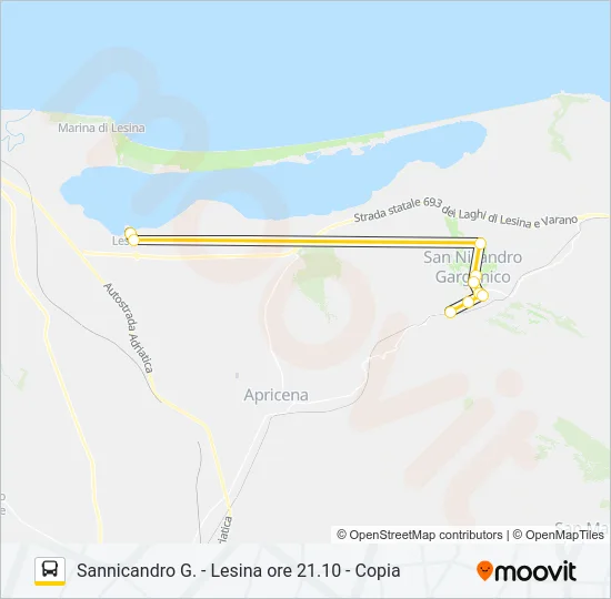 68.1.02 - COPIA Bus Line Map