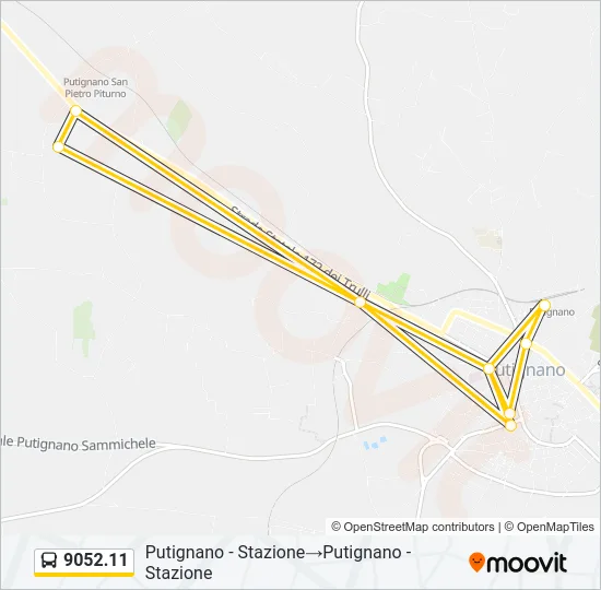 9052.11 Bus Line Map