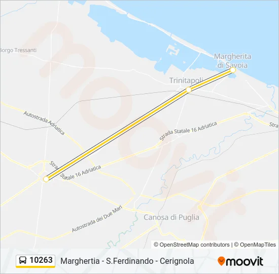 10263 Bus Line Map