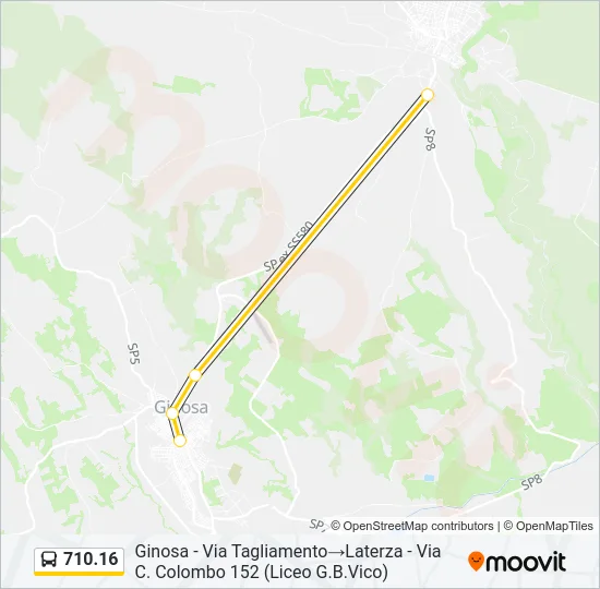 710.16 Bus Line Map