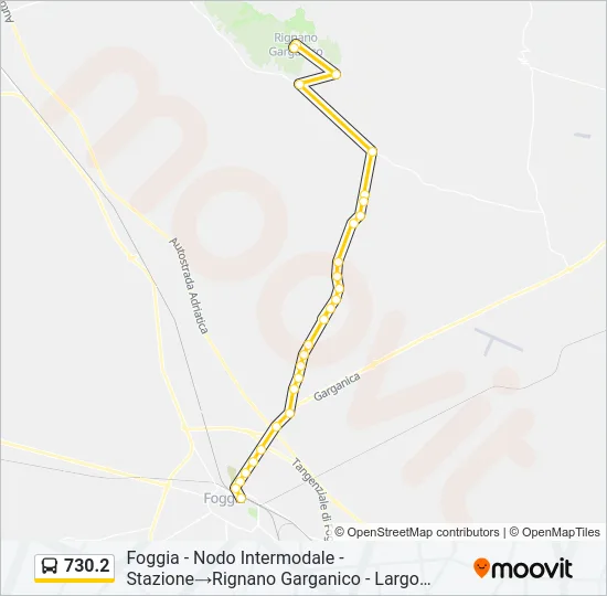 730.2 Bus Line Map