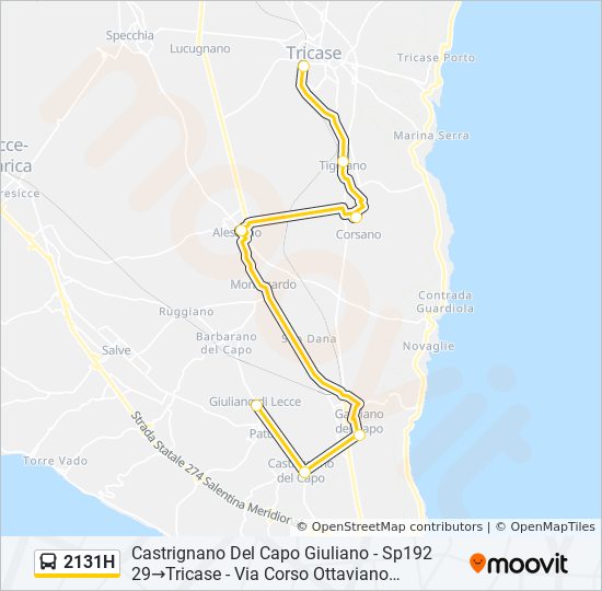 2131H bus Line Map