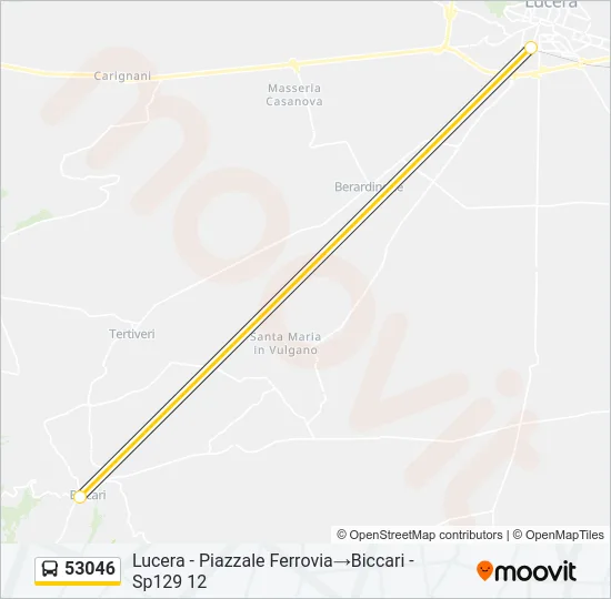 53046 Bus Line Map
