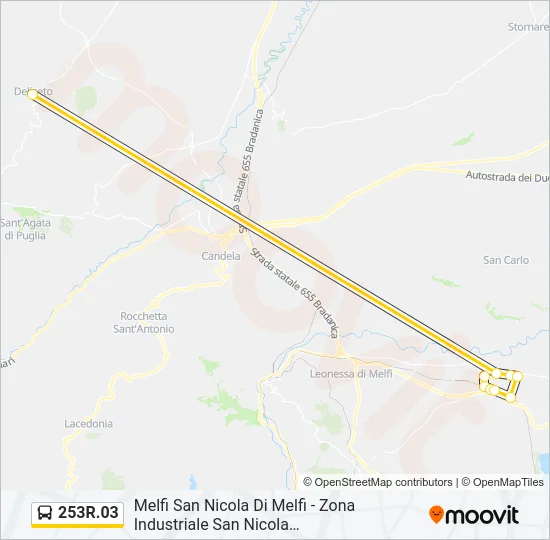 253R.03 Bus Line Map