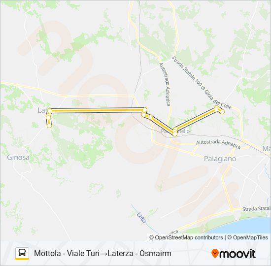 711.01.01 bus Line Map