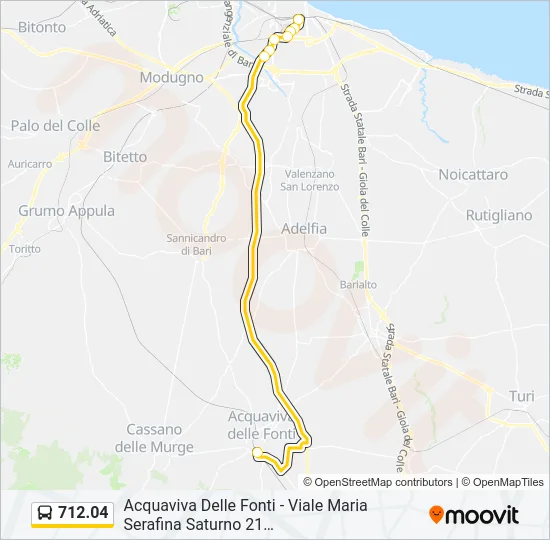 712.04 Bus Line Map