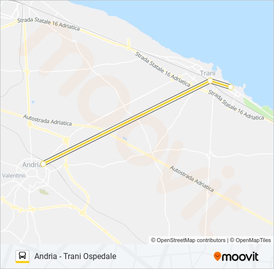 365nsr131 Route Schedules, Stops & Maps Andria Corso Cavour