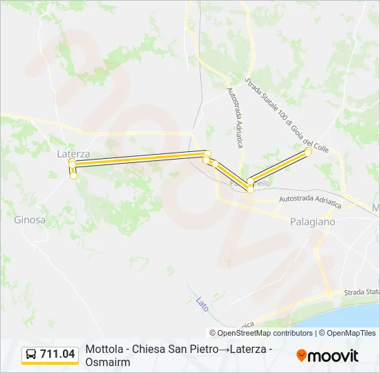 711.04 Bus Line Map