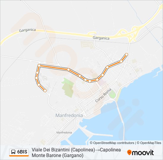 6BIS bus Line Map