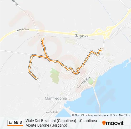 6BIS Bus Line Map