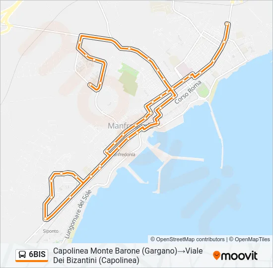6BIS Bus Line Map