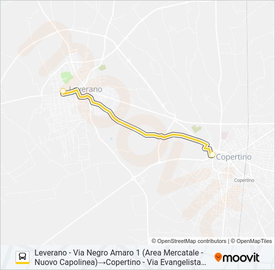 2117D - SPERIMENTALE bus Line Map