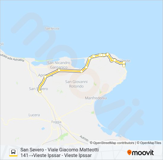 960R-I22 Bus Line Map