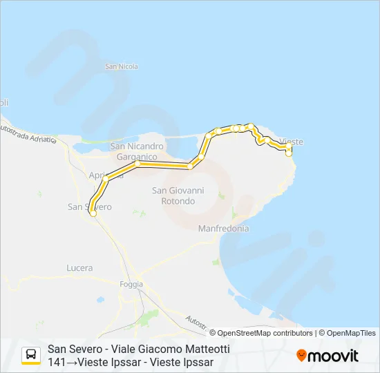 960R-I22 Bus Line Map