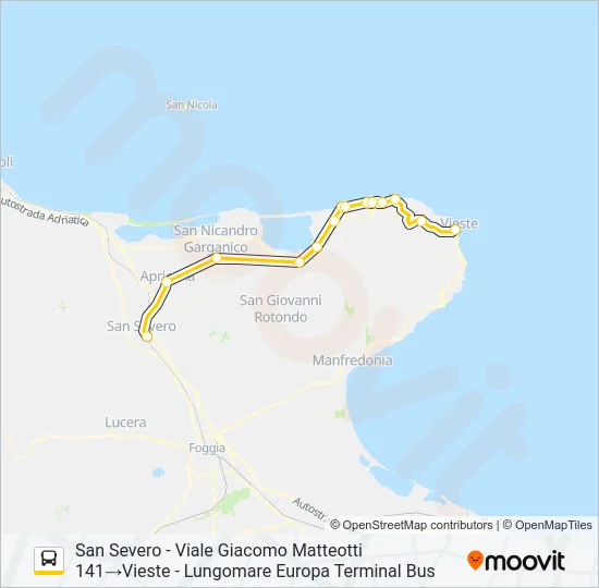972R-I22 Bus Line Map