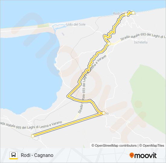 975A-I22 Bus Line Map